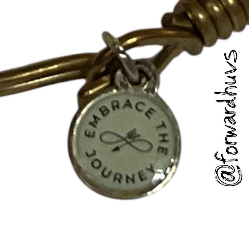 Luca & Danni Cross Bangle Bracelet - Picture 6 of 9